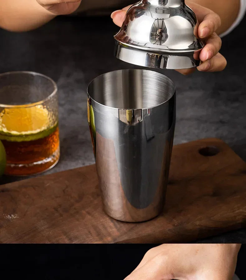 3/6pcs Cocktail Shaker Stainless Steel Bartending Tools Margarita Mixer Drink Shaker Martini Sharker Bartender Kit