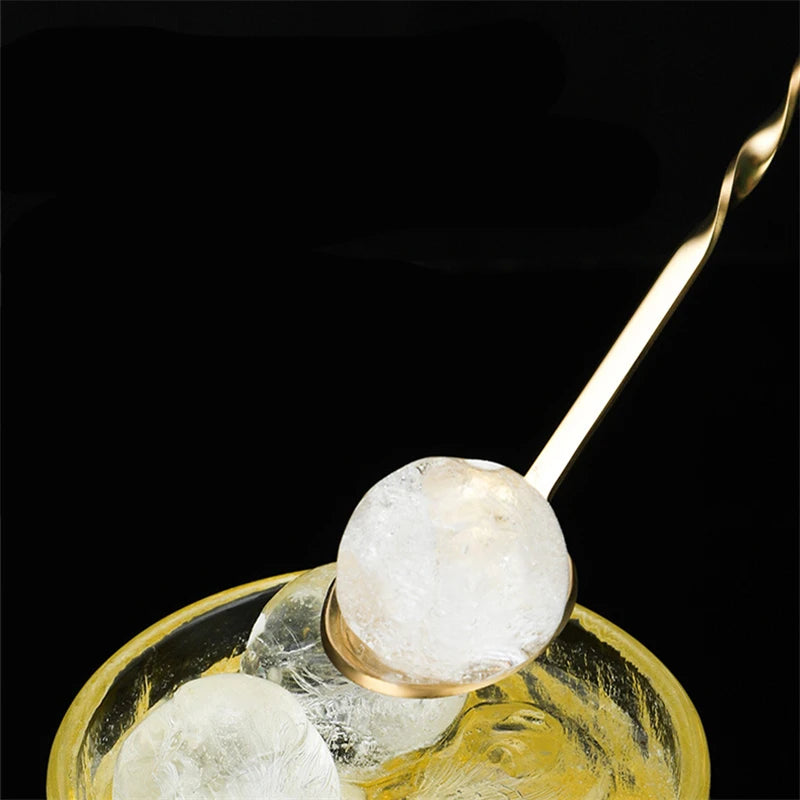 36/32.2cm Spiral Bar Cocktail Spoon Stainless Steel Bartender Stir Spoons Muddlers Whisky Drinks Mixing Rod Kitchen Accessories